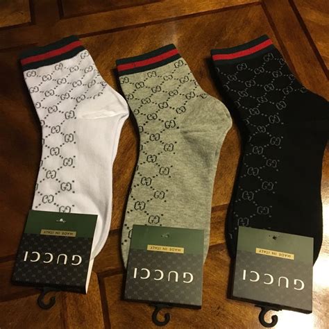 men's gucci socks|designer ankle socks for men.